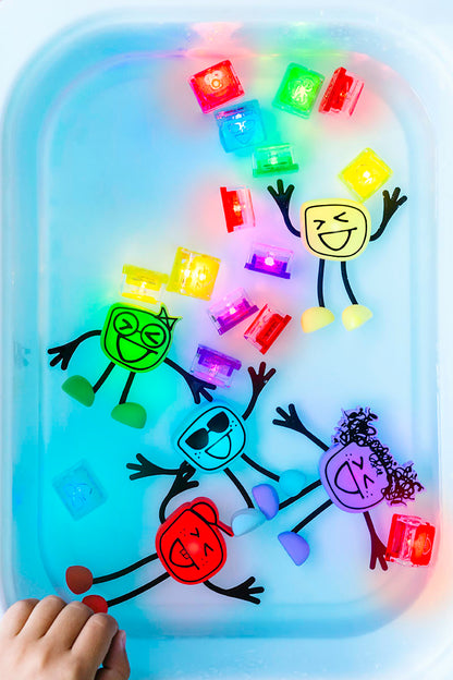 Glo Pals Light Up Sensory Bath Toy - Party Pal