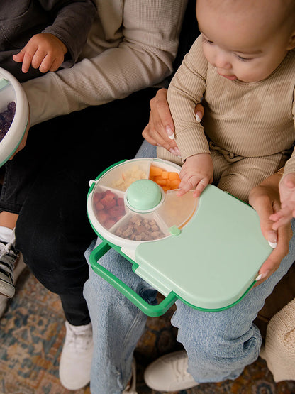 GoBe Kids Lunchbox with Snack Spinner - Watermelon Pink