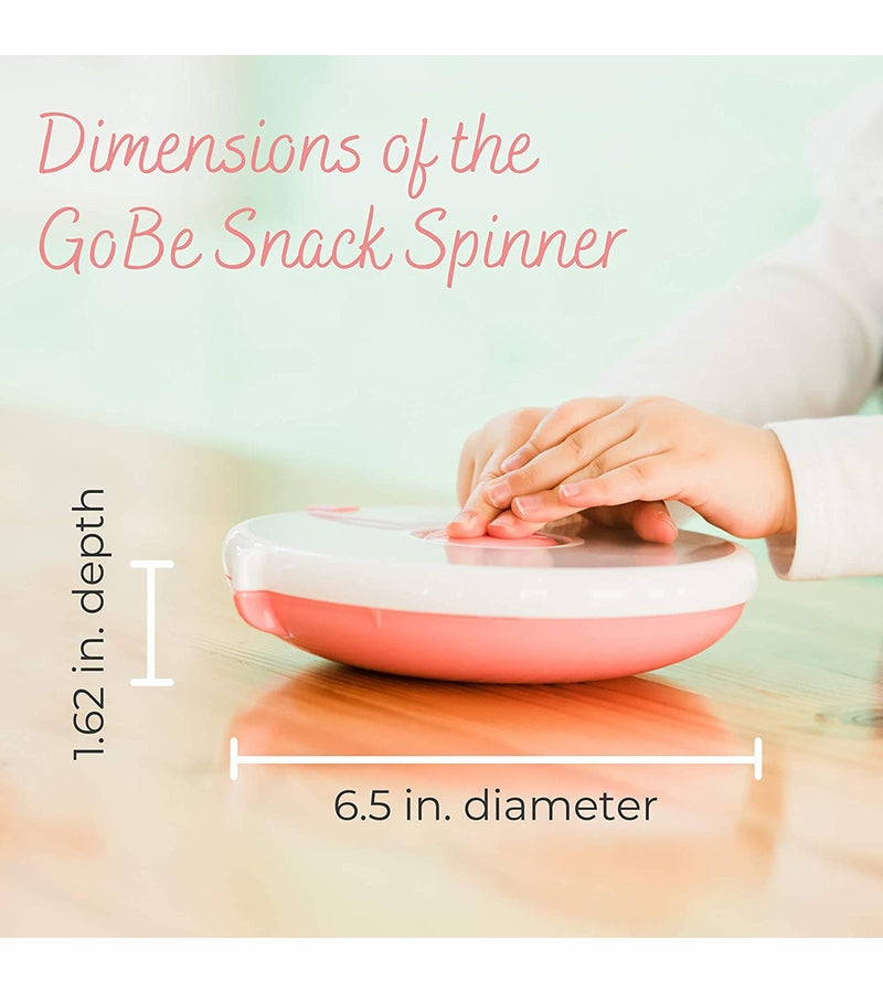 GoBe Kids Snack Spinner - Coral