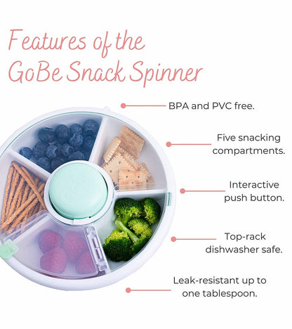 GoBe Kids Snack Spinner - Grey