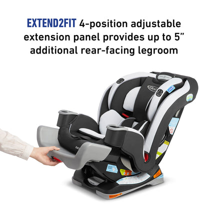 Graco Extend2Fit 3-in-1 All-in-One Convertible Car Seat - Stocklyn