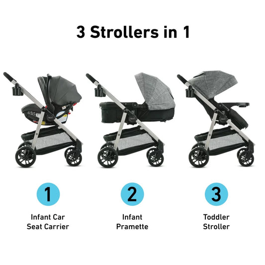 Graco Modes Pramette DLX Travel System - Huron