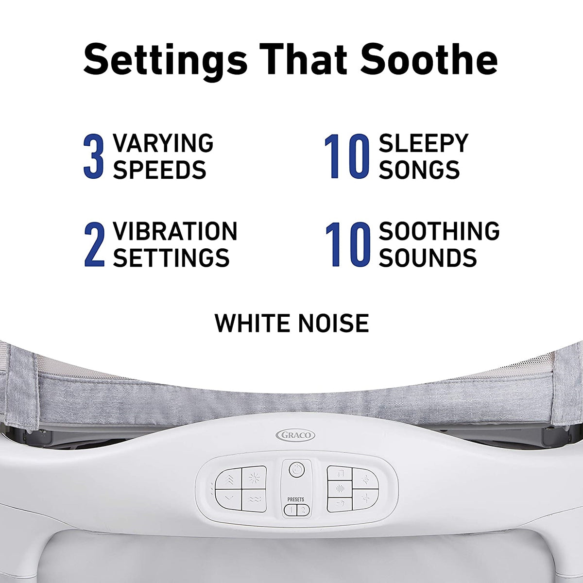 Graco Move 'n Soothe Bassinet - Mullaly