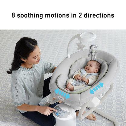 Graco Soothe My Way Swing with Removable Rocker - Madden