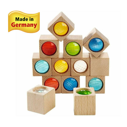 HABA Kaleidoscopic Colored Prisms Building Blocks