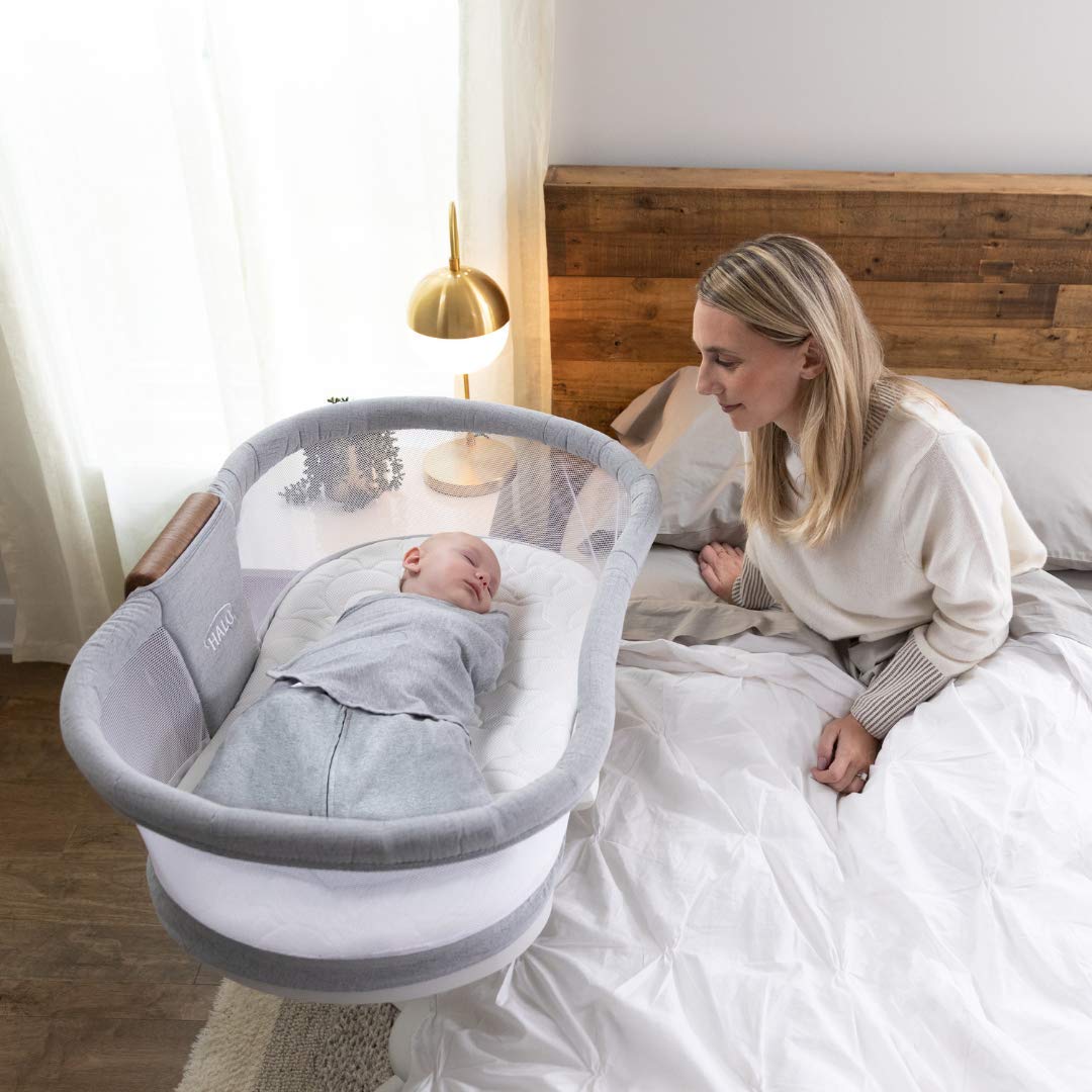 HALO BassiNest Flex Portable Bassinet - Heather Weave