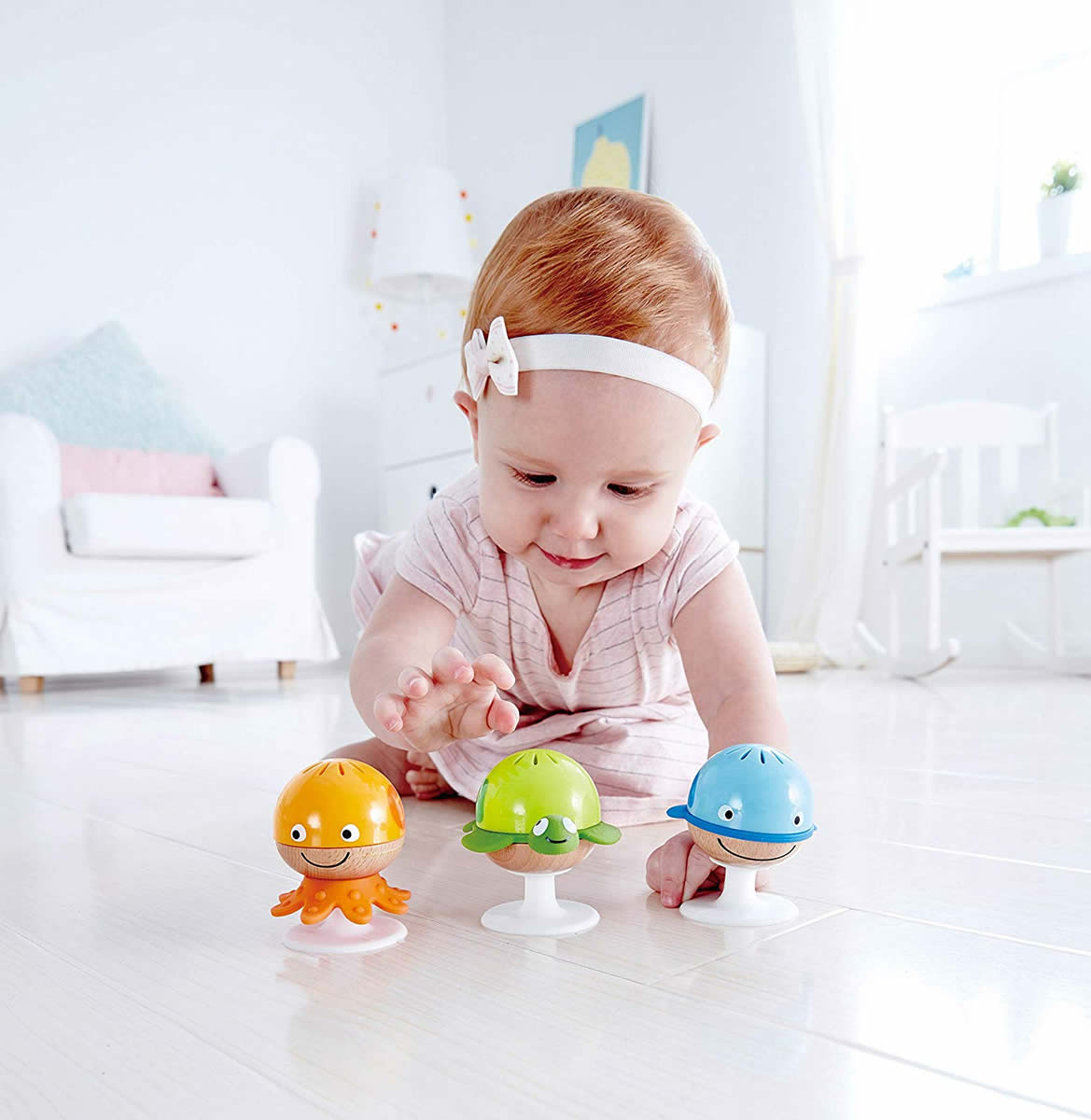 Hape Stay-Put Rattle Set