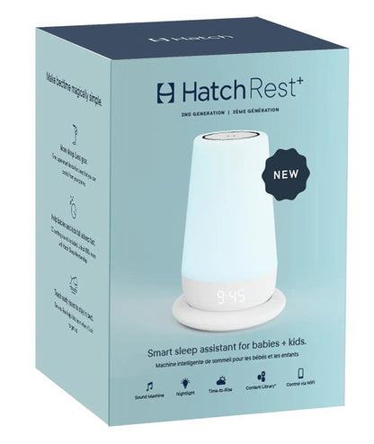 Hatch Rest+ 2nd Gen Night Light / Sound Machine with Battery