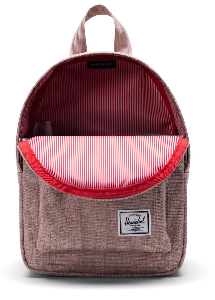 Herschel Classic Mini Backpack - Ash Rose Crosshatch