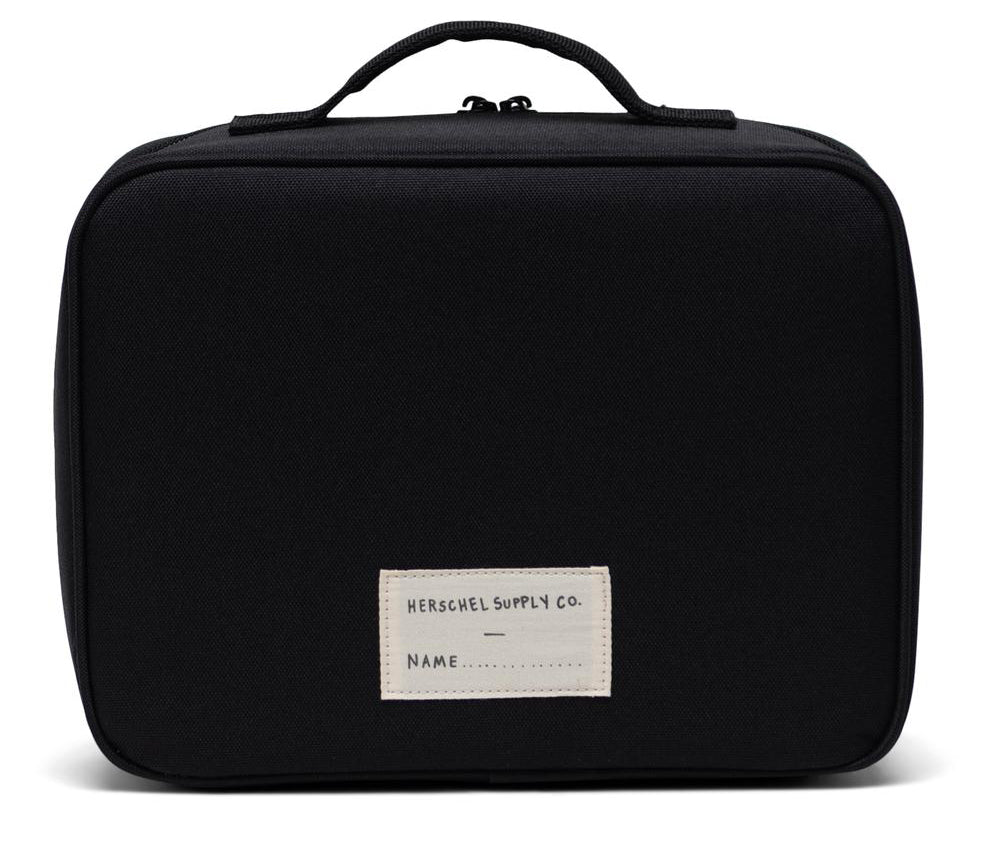 Herschel Pop Quiz Lunch Box - Black