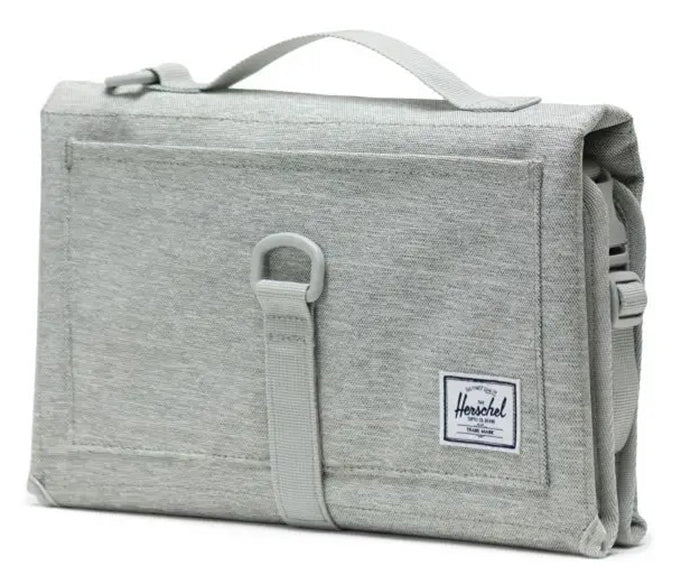 Herschel Sprout Change Mat - Light Grey Crosshatch