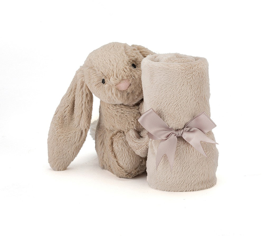 Jellycat Bashful Beige Bunny Soother, 13"