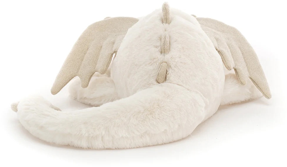 Jellycat Snow Dragon Medium, 20"