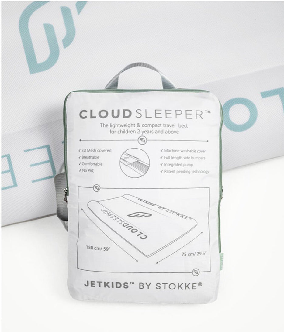 JetKids by Stokke CloudSleeper Inflatable Kids Bed - White