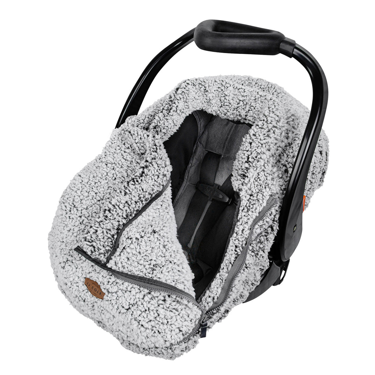 JJ Cole Cuddly Car Seat Cover - Gray