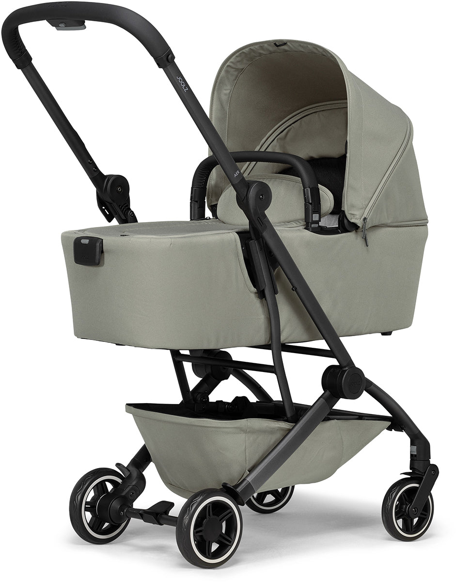 Joolz Aer+ Lightweight Compact Stroller + Bassinet Bundle - Sage Green