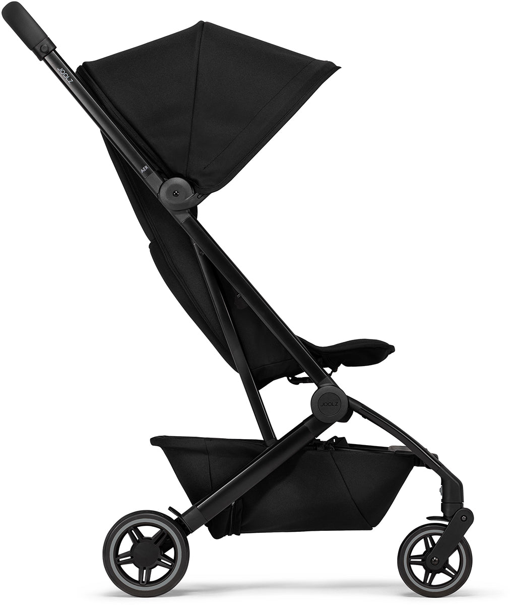 Joolz Aer+ Lightweight Compact Stroller + Bassinet Bundle - Space Black