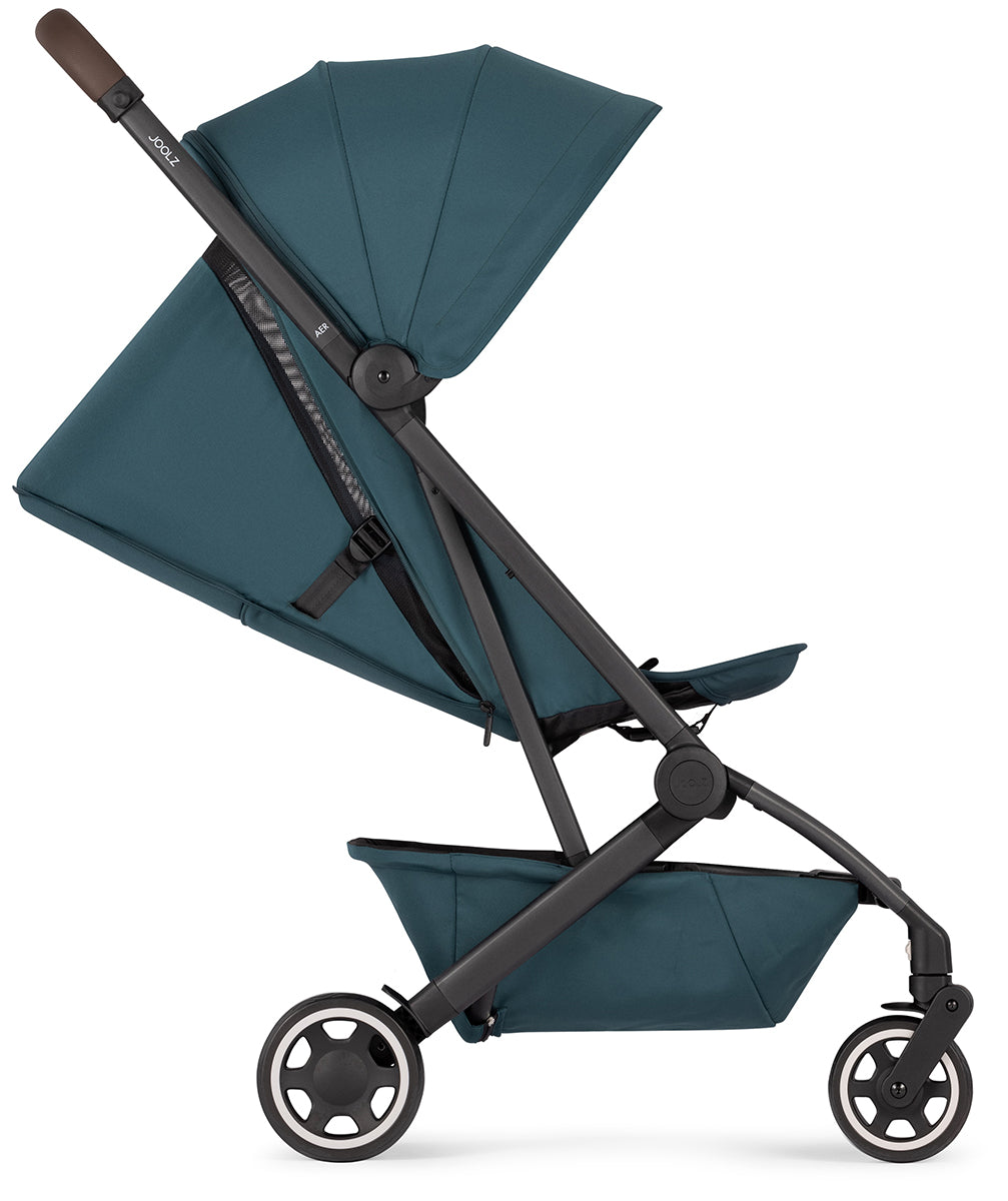 Joolz Aer Lightweight Compact Stroller + Bassinet Bundle - Ocean Blue