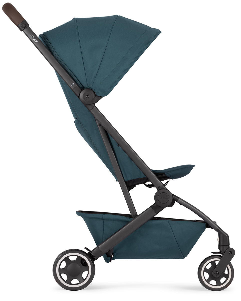 Joolz Aer Lightweight Compact Stroller + Bassinet Bundle - Ocean Blue