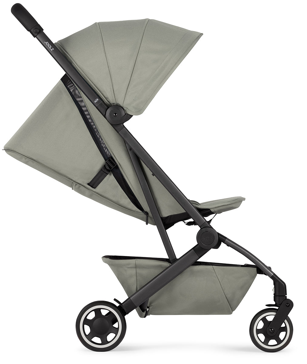 Joolz Aer Lightweight Compact Stroller + Bassinet Bundle - Sage Green