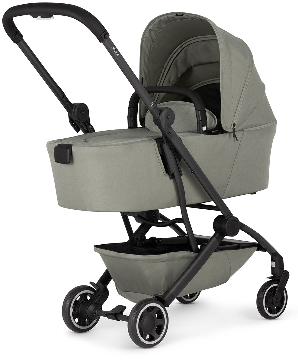 Joolz Aer Lightweight Compact Stroller + Bassinet Bundle - Sage Green