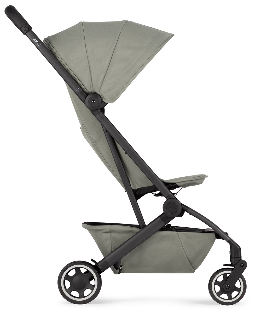 Joolz Aer Lightweight Compact Stroller + Bassinet Bundle - Sage Green