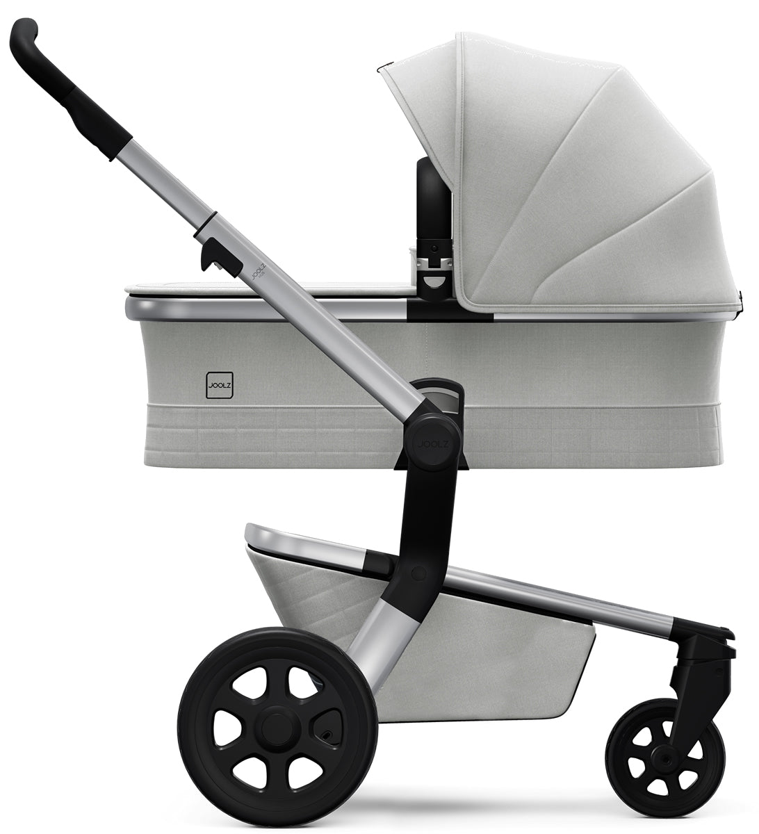 Joolz Hub Bassinet - Stunning Silver