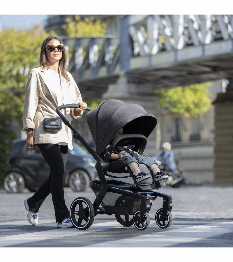 Joolz Hub+ Stroller & Bassinet Bundle - Awesome Anthracite