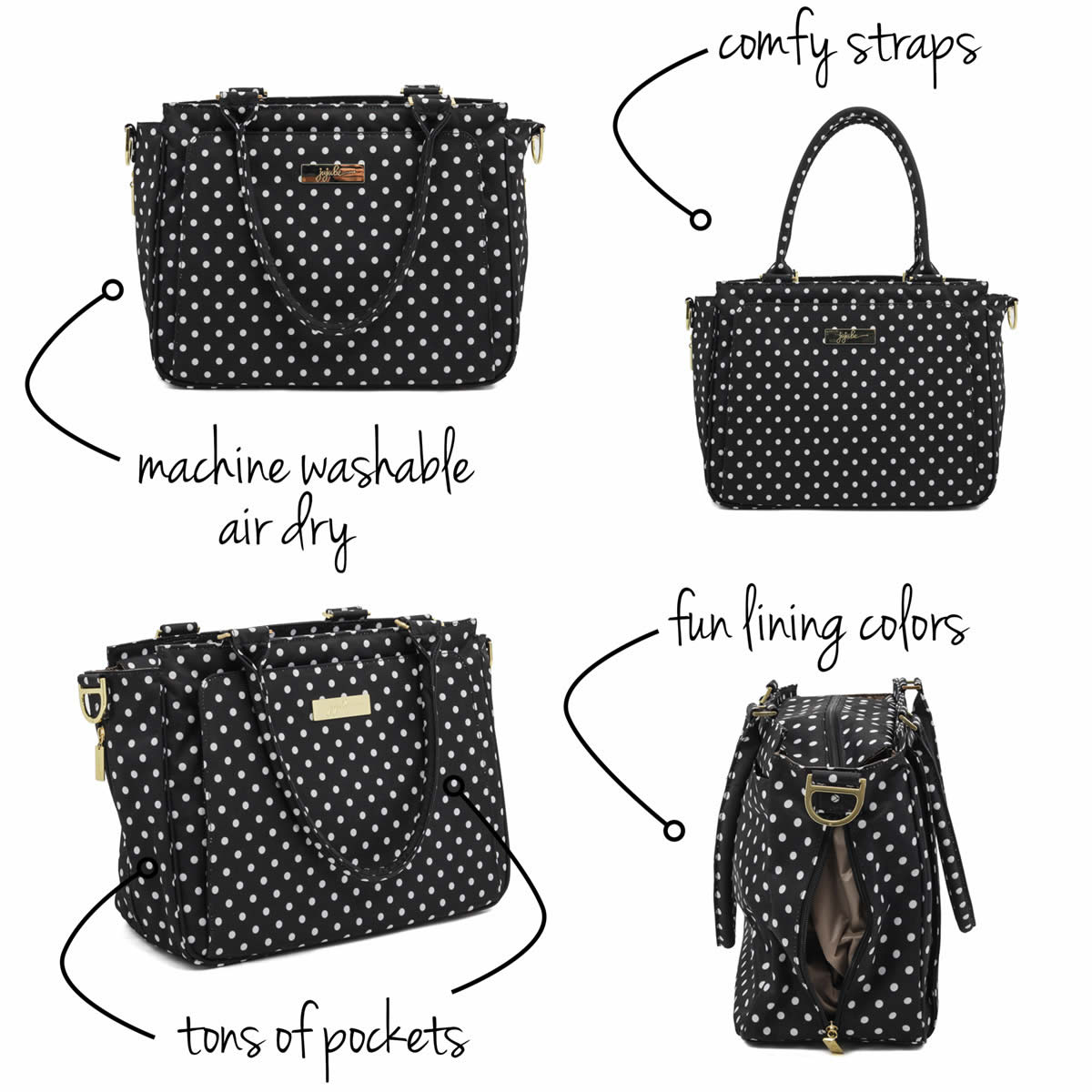 Ju-Ju-Be Be Classy Tote Diaper Bag - The Duchess