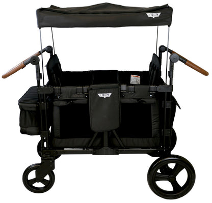 Keenz XC+ 2.0 (4 Seater) Stroller Wagon - Black