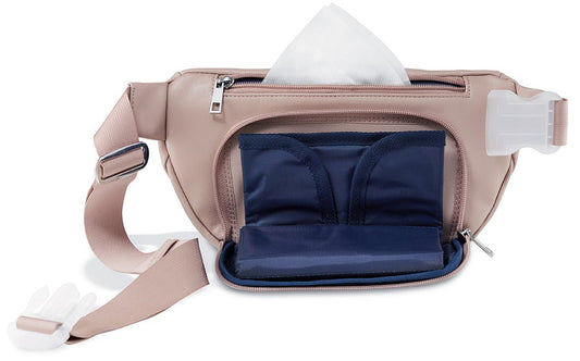 Kibou Diaper Bag Fanny Pack - Blush Pink