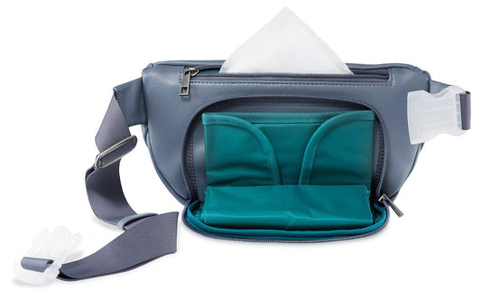 Kibou Diaper Bag Fanny Pack - Smoky Indigo