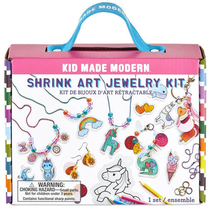 Kid Made Modern Shrink Art Jewelry Kit