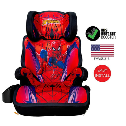 KidsEmbrace High Back Booster Car Seat - Marvel Spider-Man Suit