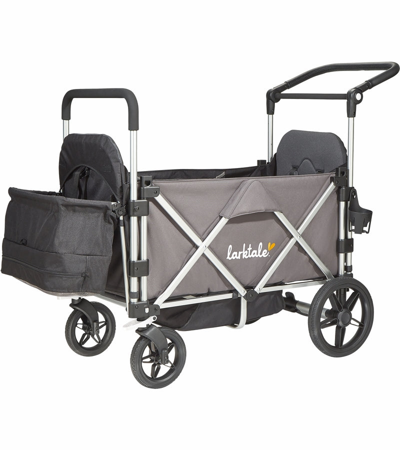 Larktale Caravan (3 Seater) Stroller Wagon Bundle - Mornington Gray