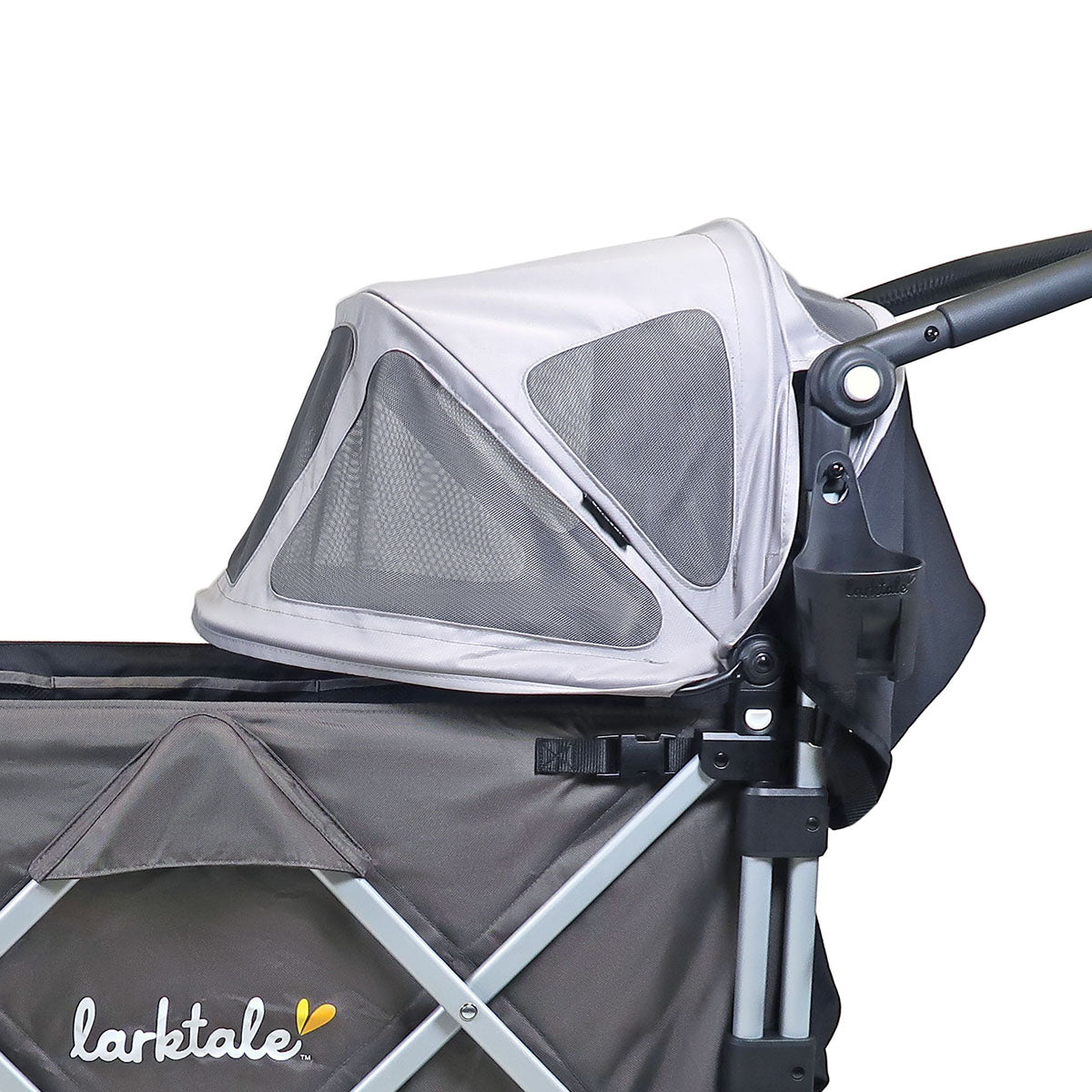 Larktale Caravan Stroller Wagon Summer Canopy Set - Nightcliff Stone