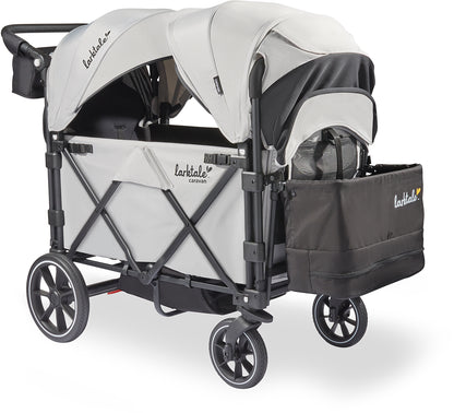 Larktale Caravan V3 (2 Seater) Stroller Wagon - Avalon Gray