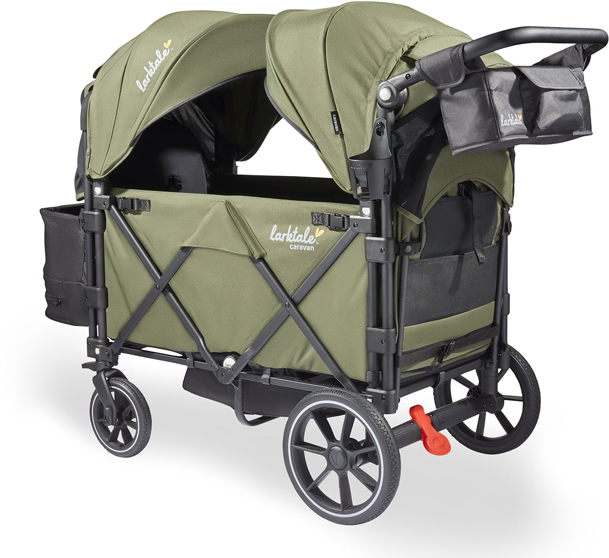 Larktale Caravan V3 (2 Seater) Stroller Wagon - Chelsea Green