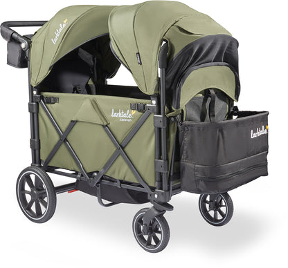 Larktale Caravan V3 (2 Seater) Stroller Wagon - Chelsea Green