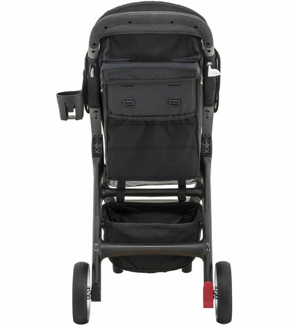 Larktale Chit Chat Compact Stroller Winter Bundle - Barossa Red / Black