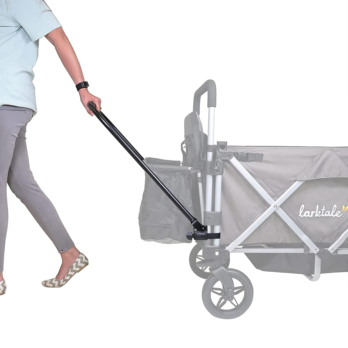 Larktale Pull Bar Kit for Caravan Stroller Wagon