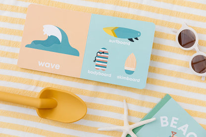 Left Hand Book House Board Book - Beach Baby