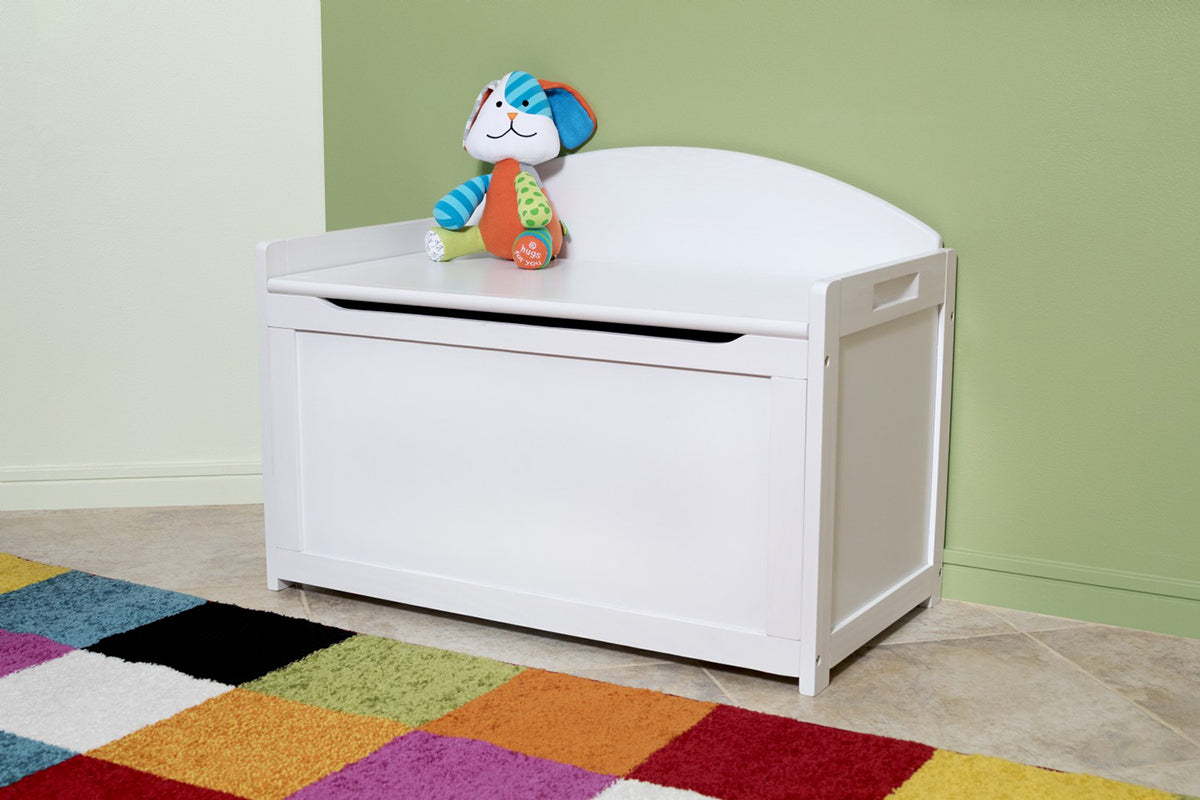 Lipper International Kids Toy Chest - White