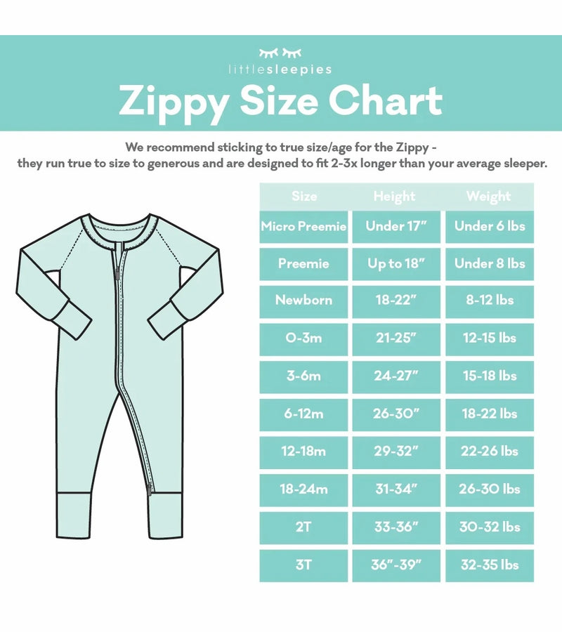 Little sleepies shops zippy- (5) 18-24m