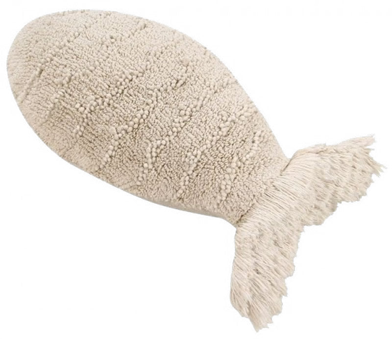 Lorena Canals Baby Fish Cushion - Natural (2'x 10")