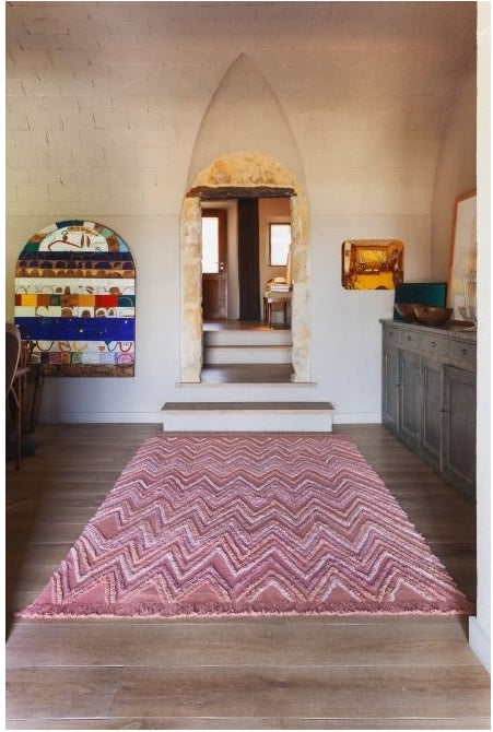 Lorena Canals Earth Rug - Canyon Rose (5'7" x 8')