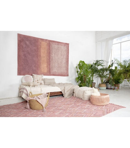 Lorena Canals Earth Rug - Canyon Rose (5'7" x 8')