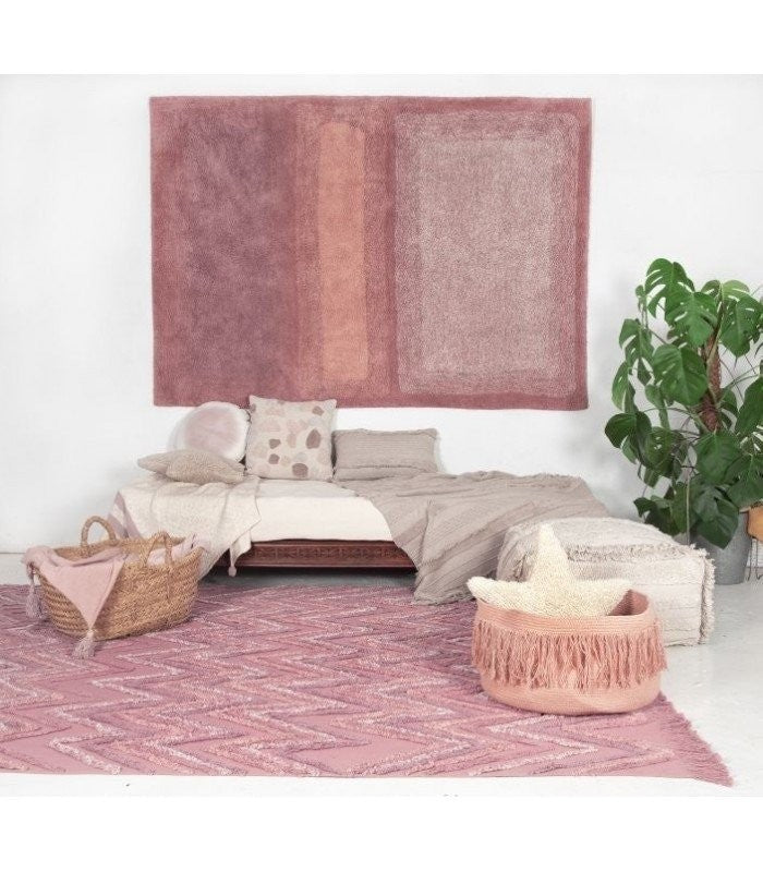 Lorena Canals Earth Rug - Canyon Rose (5'7" x 8')