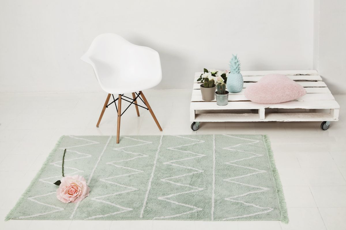 Lorena Canals Hippy Rug - Mint (4' x 5' 3")