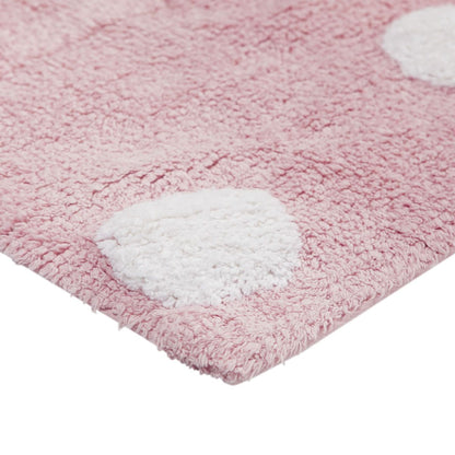 Lorena Canals Polka Dots Rug - Pink (4' x 5' 3")